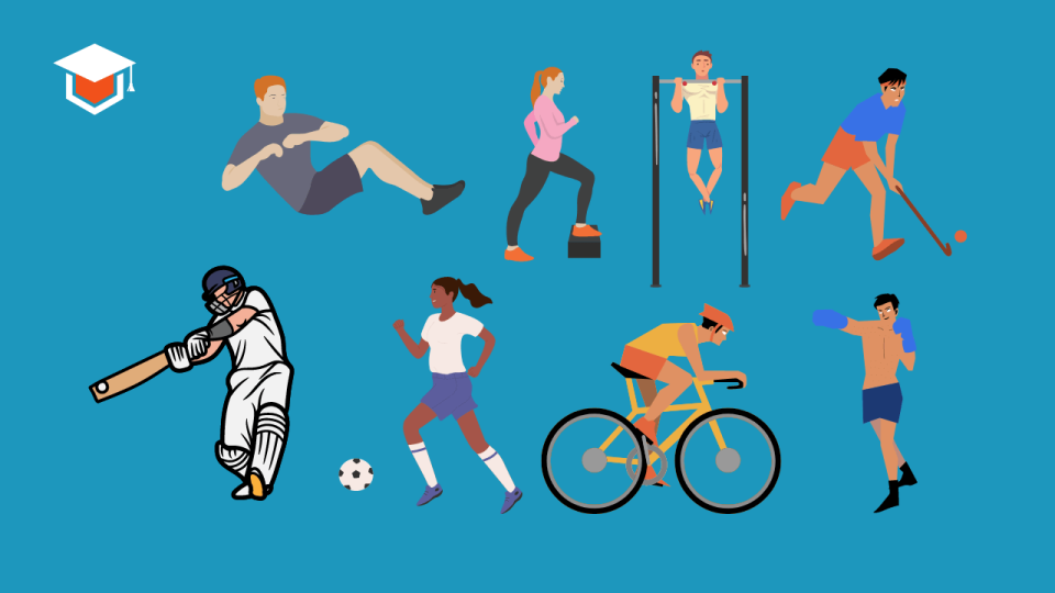 Different types of physical exercise